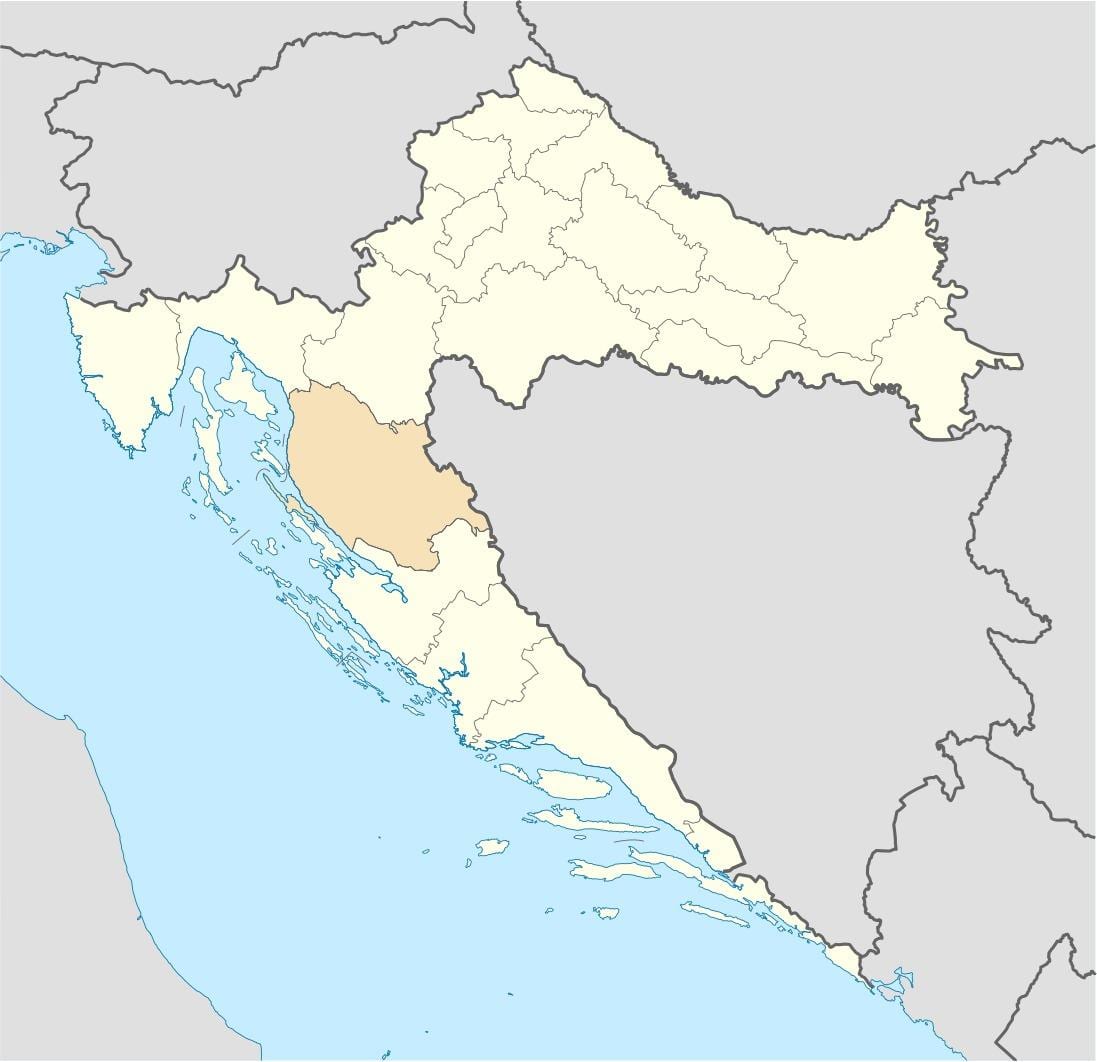 keçməsi Xorvatiya xəritəsi