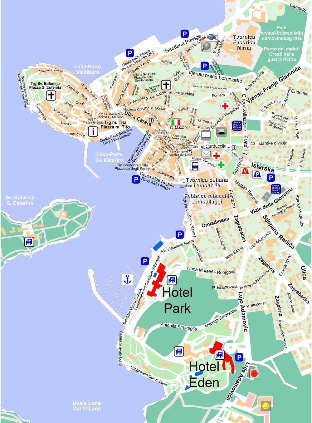 kart rovinj Xorvatiya