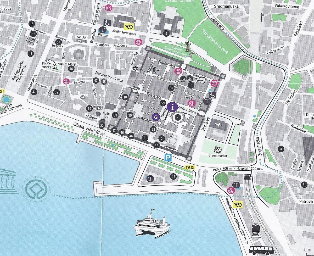 kart küçə split, Xorvatiya