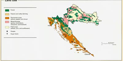 Kart Xorvatiya iqlimi